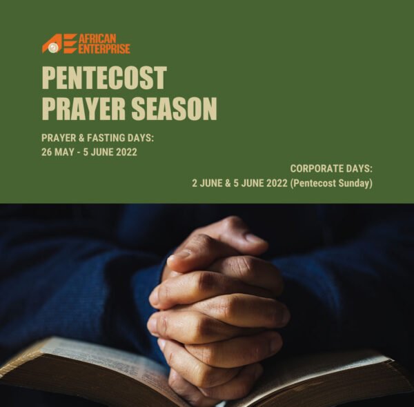 Prayer and Fasting – Pentecost Season